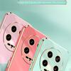 XINLI For Xiaomi 14 Ultra TPU Case Electroplating Phone Cover with Ring Holder Kickstand