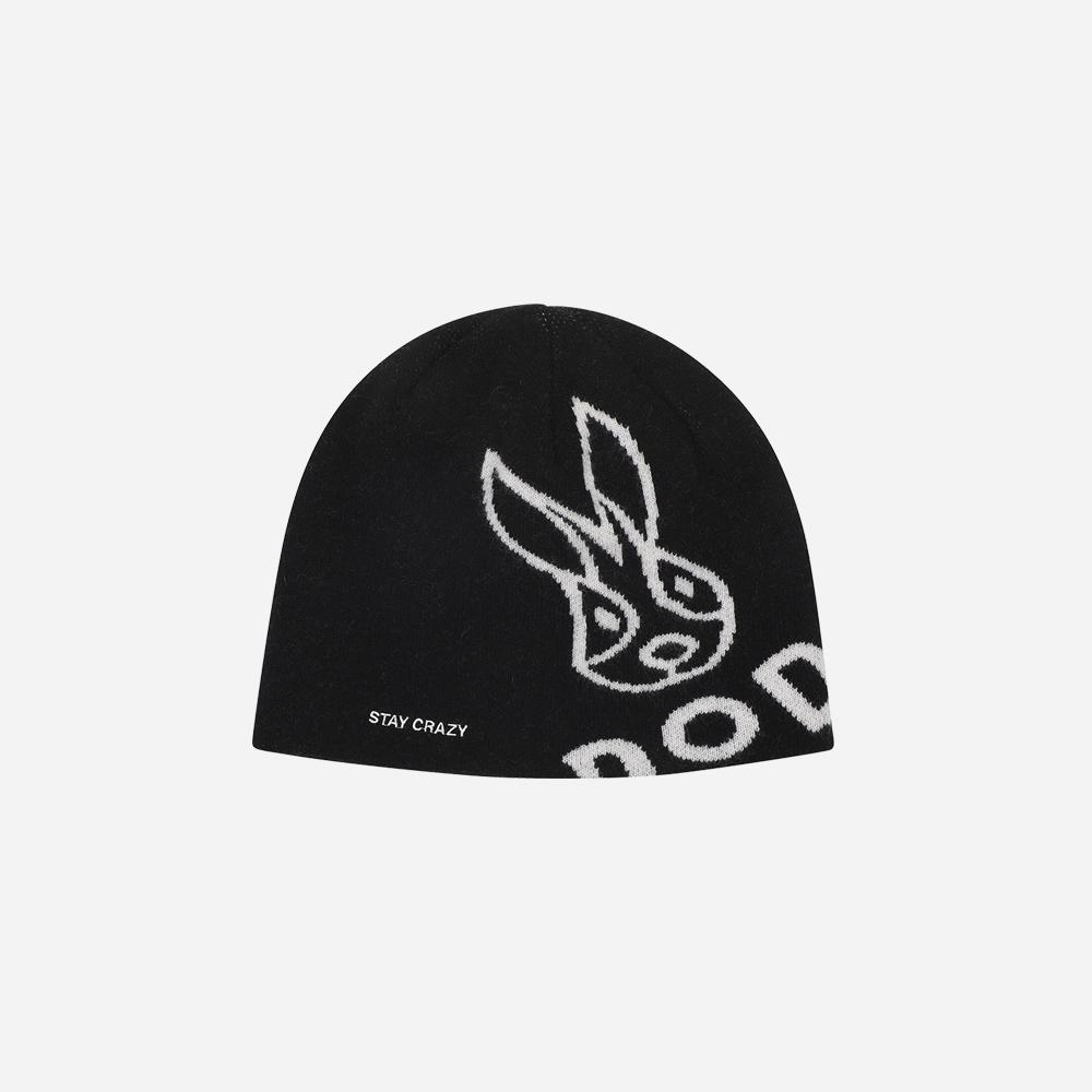 DOD Jacquard Graphic Beanie - Black