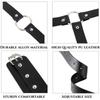 Bondage Restraints Handcuffs Sex Toys Neck to Wrist Behind Back Adjustable Handcuffs Belt PU Leather for Adult SM Games