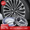 Naklejka na samochód 4 szt. 56 mm 65 mm Logo środka koła samochodowego Kołpak do Mercedes Benz W204 C218 A207 C117 CLA CLS Klasa E W212 S212 X166 W1