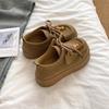 Scarpe pigre Doudou nuove scarpe autunnali a calzino scarpe casual retrò piattaforma rialzata Birkenstocks moda