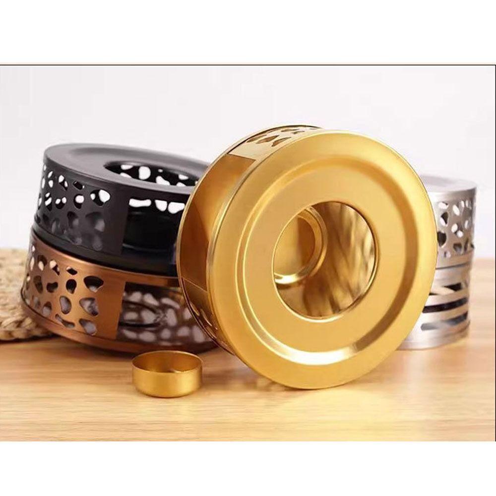 Stainless Steel Tea Warmer Base Oxygen Hole Design Teapot Heater Teapot Warmer Most Teapots