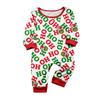 Christmas Print Cute Family Set Pajamas, Home Clothes, Family Set Long Sleeve Top Pants Set