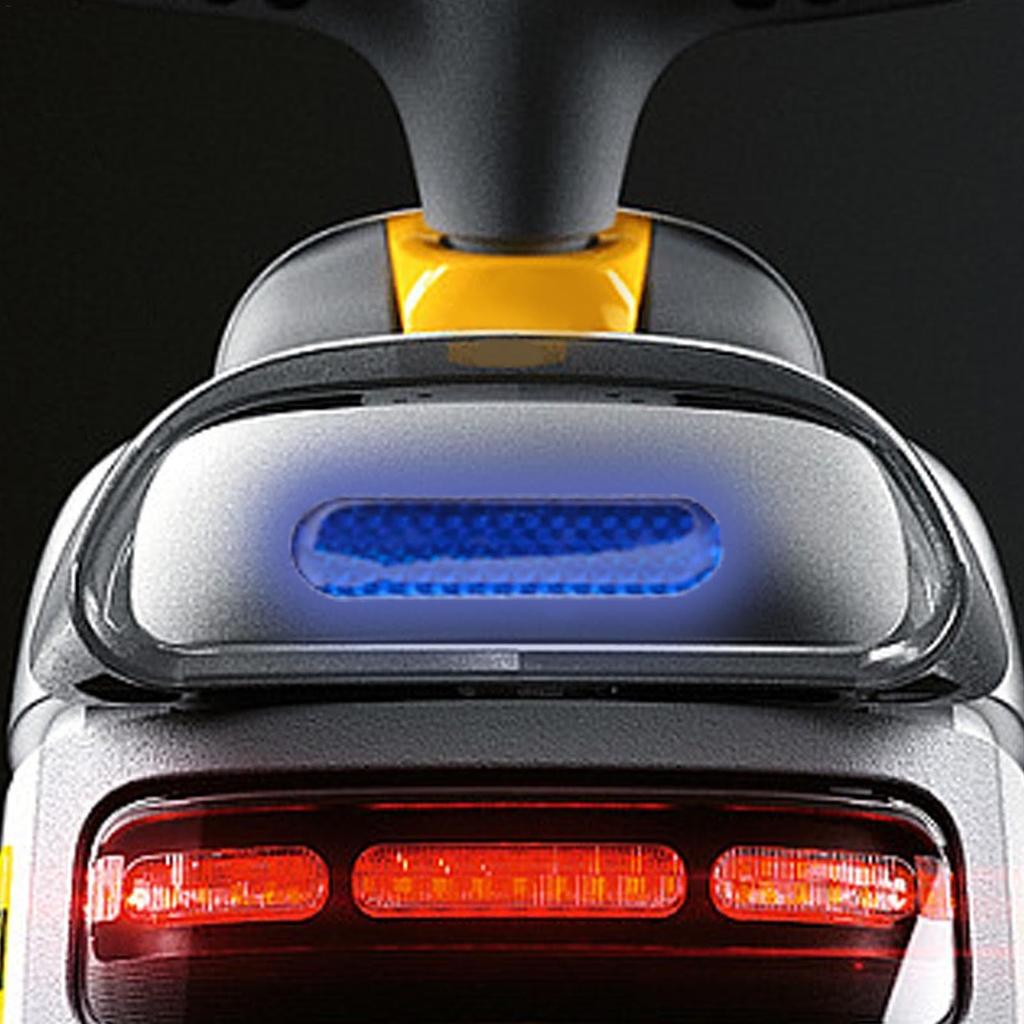 Motorrad Reflektierende Aufkleber - Selbstklebende Auto Reflektorstreifen | Auto, SUV, Motorrad 2 STÜCK