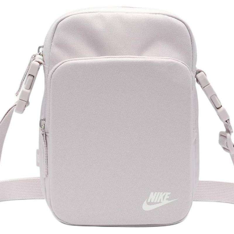 

Nike Heritage Nylon With Polyester Crossbody Bag, Shoulder Bag Regular Unisex Platinum Purple & Peak White Casual DB0456-019