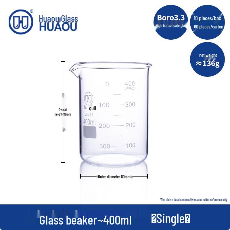 Shu Niu Glass Low-Form Beaker Set (25-1000ml)