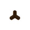 CAR-BOY Safety Cushion STRONG Three-Leg Corner Guard Brown AC-211 Outdoor Edge Protector