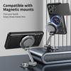 KEYSION Magnetic Phone Case for OPPO Realme C61 C63 Slide Camera Protection Upright Kickstand 360 Ring Shockproof Back Cover
