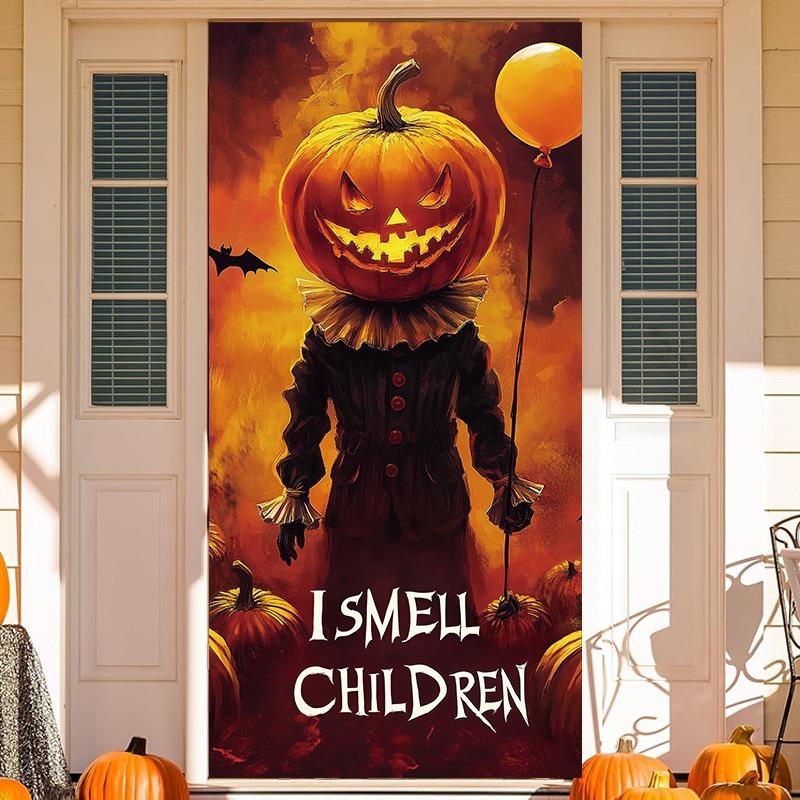 Halloween Outdoor Decoration Ghosts Skeleton Animated Ornament With Lighted Eyes Creepy Laughter Halloween Hanging B Durable