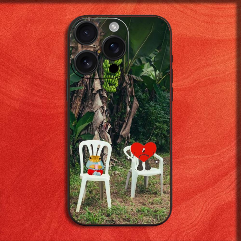 DTMF Debí Tirar Más Fotos Bad Bunny Phone Case For iPhone 17 16 15 14 13 12 11 Pro Max Mini SE4 7 8 Plus 17E Soft Cover Fundas
