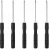 Uxcell Mini Phillips Screwdriver, 1.5mm Cross Head for Watch Eyeglasses Metal Buckle Electronics Repair, 5 Pcs