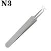 1/2pc/setDouble Head Stainless Steel Professional Blackhead Remover Tool Blemish Extractor Tool Pimple Comedone Removal For Face