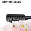Portable Compact Charcoal Folding Toothbrush - Perfect for TravelCamping, and Hiking - Easy to Take and Efficient Teethbrush