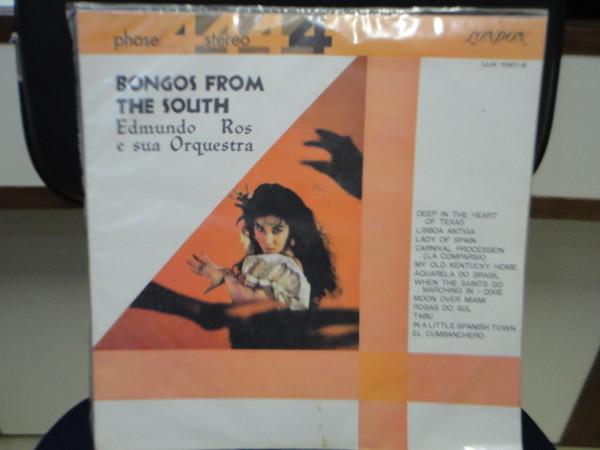 

LP Record EDMUNDO ROS HIS ORCHESTRA Bongos From The South LLN7087S London Records Brazil Jazz Used