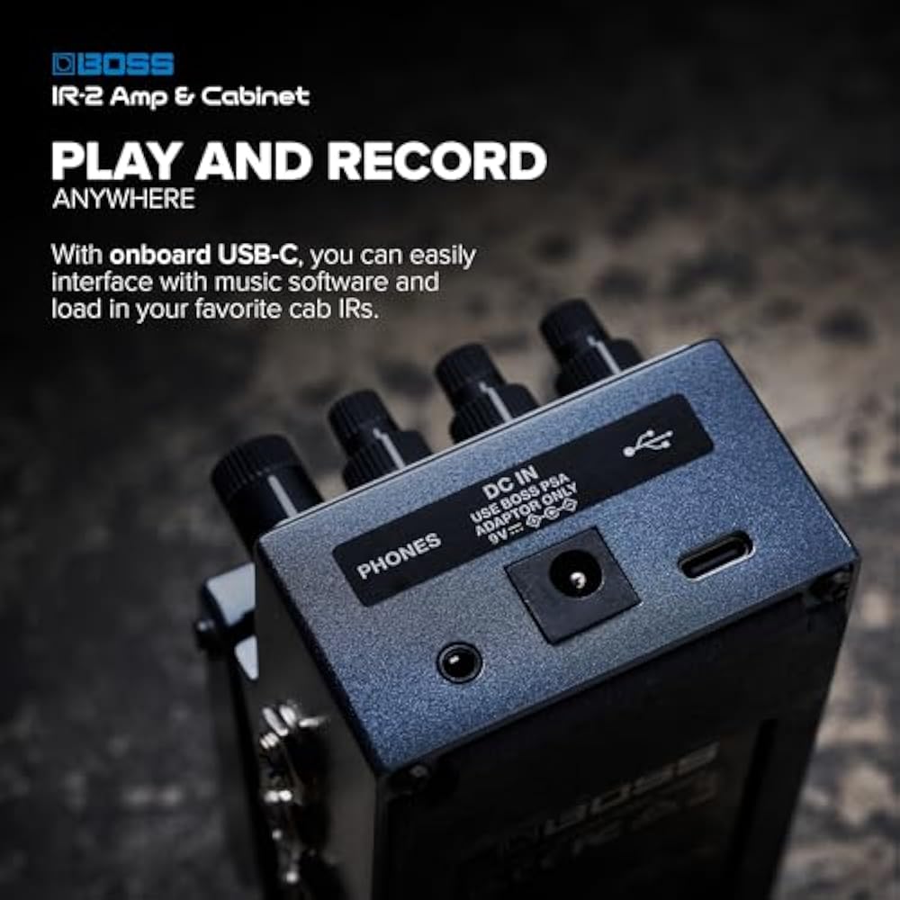 BOSS/IR-2 Amp & Cabinet Amp Simulator Cabinet IR Loader Boss IR2