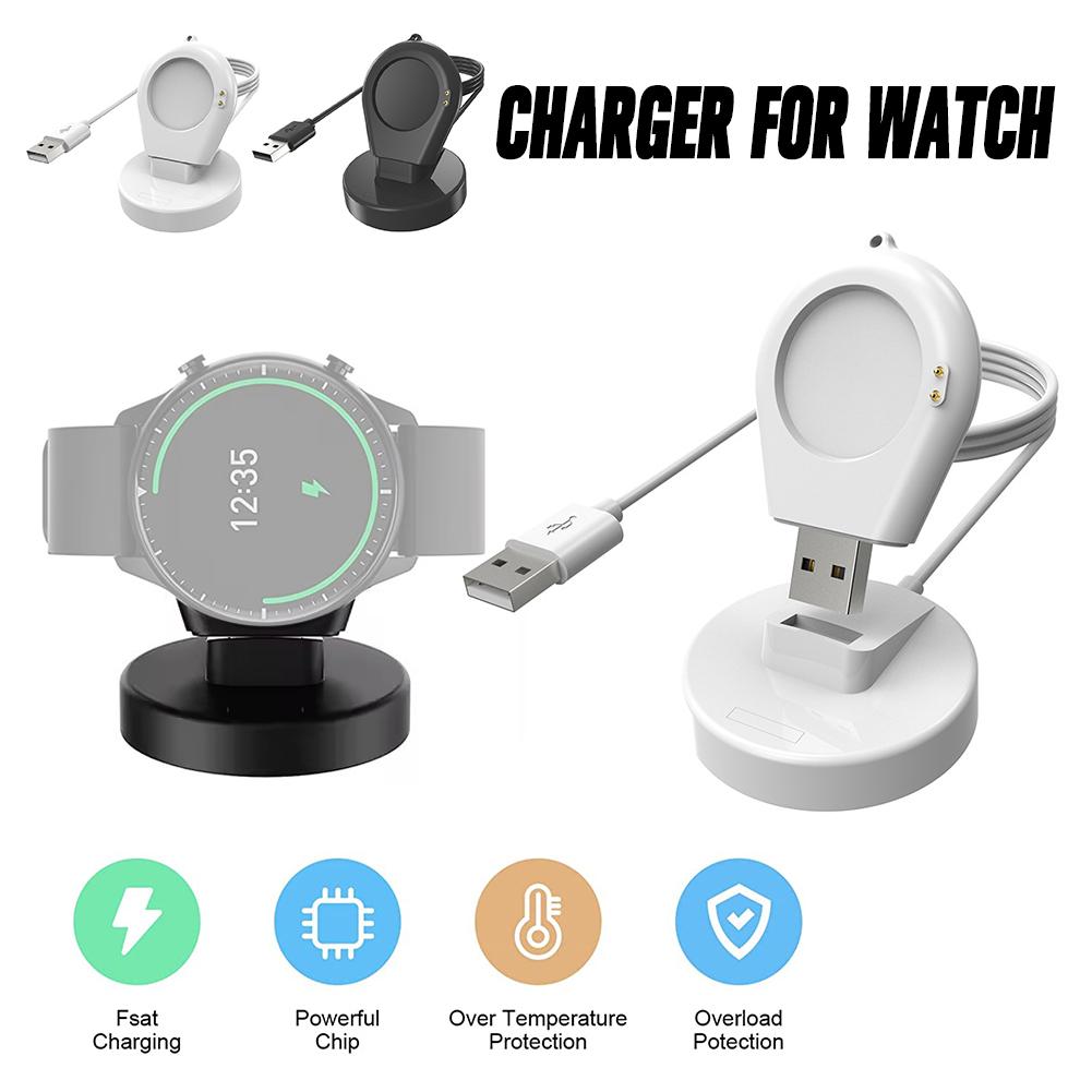 For XIAOMI Watch S3 Charging Equipment Water Drop Shape+USB Base Set Smart Accessories