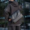 This Trendy Men's Crossbody Bag Is Versatile, Multi-layered, and Water-resistant. It's A Casual Single-shoulder Crossbody Bag