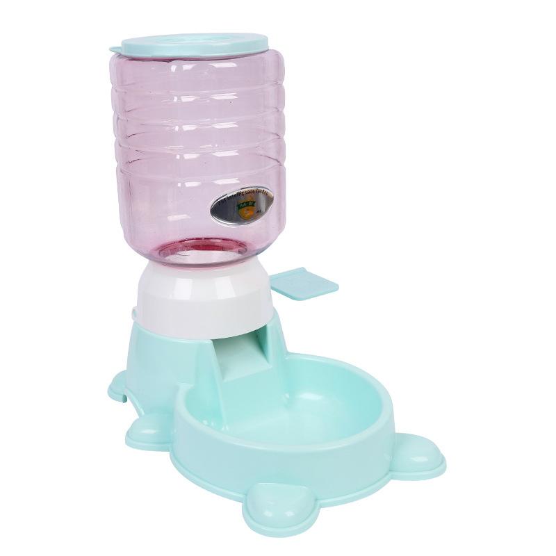 Dog Quantitative Feeding Push-type Feeder Puzzle Pet Large-capacity Automatic Feeder Cat Bowl Cat Bowl