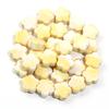 30pcs/lot Flower Shape Acrylic Beads Dual Color Big Hole Loose Spacer Beads For Jewelry Making DIY Fashion Bracelet Phone Chains