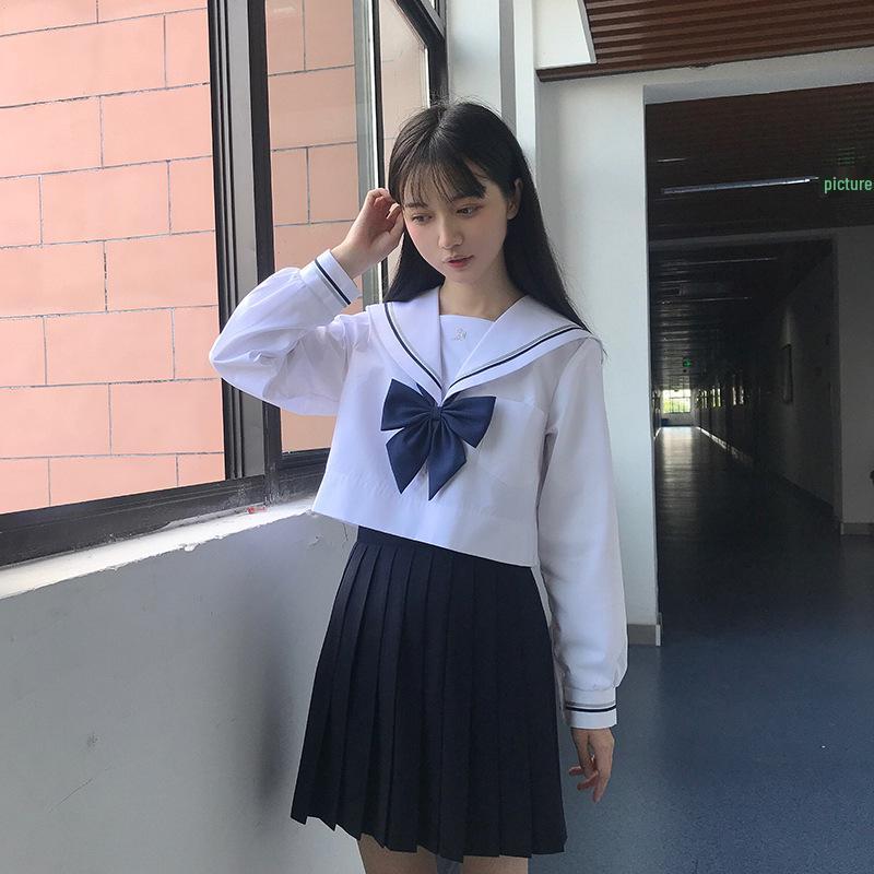 Kishikyo Authentic Japanese School Uniform Sailor Suit for Female Students