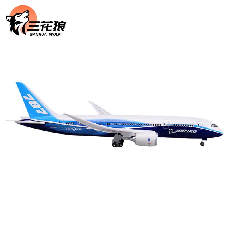 Boeing B787 Prototype Aircraft Alloy Model