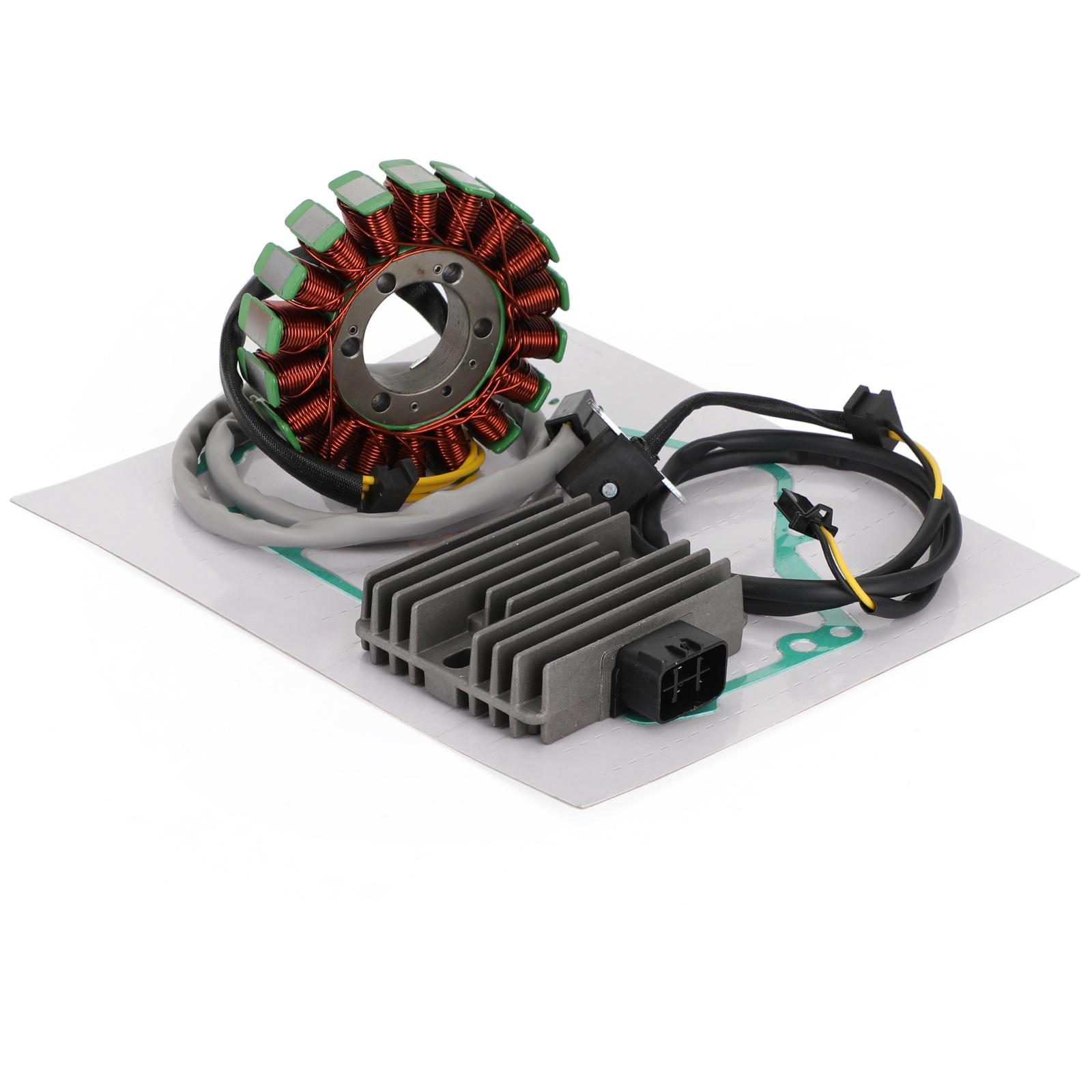 

0Magneto Coil Stator Voltage Regulator Gasket Assy For Kawasaki Ninja 250R 2008 2009 2010