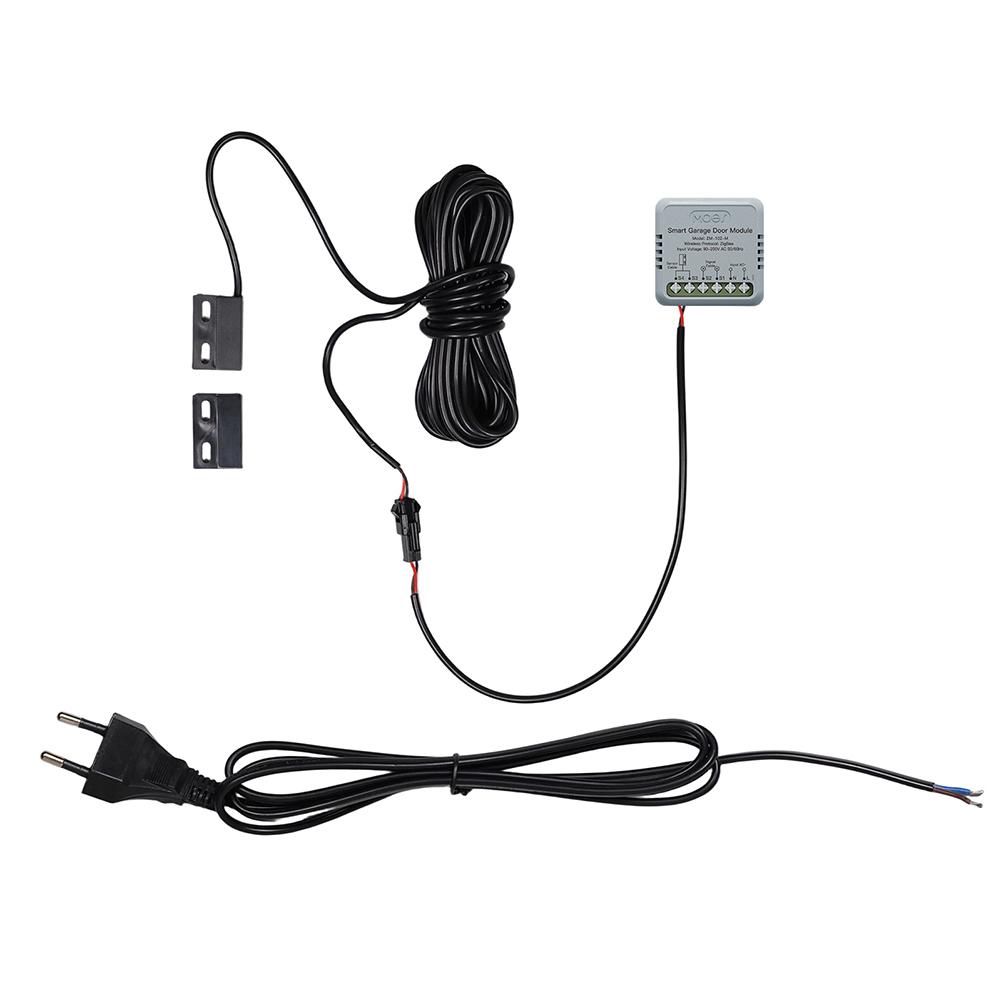 Intelligent Garage Door Timer Zigbee 3.0 Smart On/Off Controller Module Wireless Garage Remote Control for Home Safe Protect