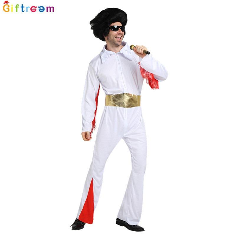 Halloween Costume P Marilyn Monroe Dress Big Wave Wig Elvis Onesie Parody Show