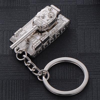 3D Neue Kreative männer Auto Anhänger T34 Tank Schlüssel Kette