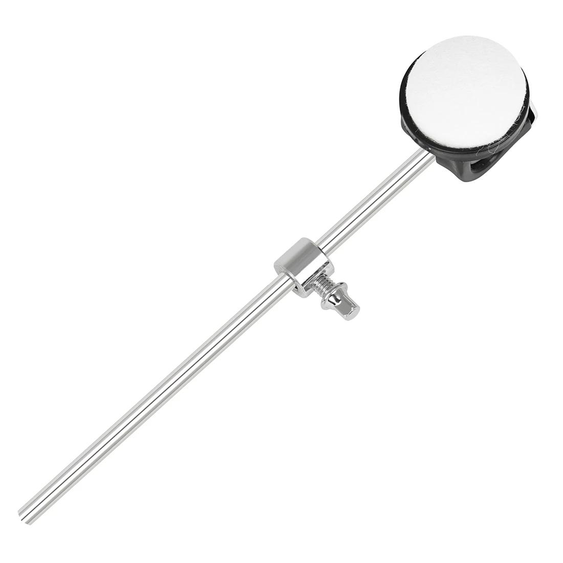 

IRIN Drum Pedal Beater Hammer Addition Counterweight Replacement for Drum Kit Accessory Stainless Steel Shaft Pedal Beater Head