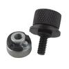 Mount Knob Cover Motorcycle Seat Bolt Screw Nut Kit 1/4-20\'\' Thread