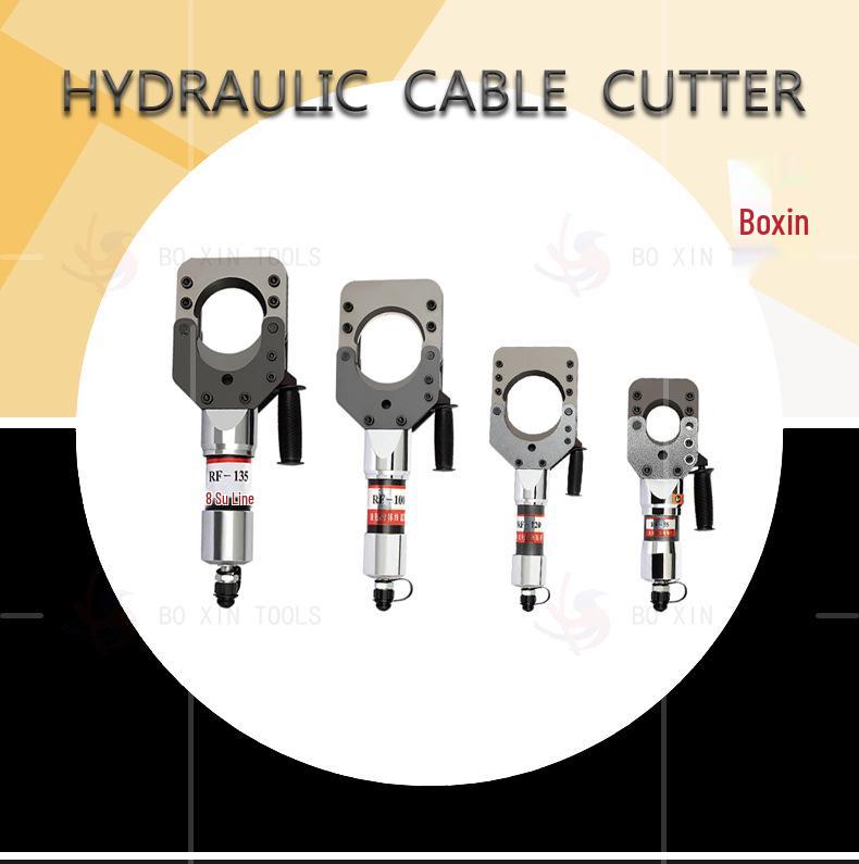 Electric Hydraulic Cable Cutter for Copper, Aluminum, and Armored Cables (Sizes: 55/85/100/120/135mm)