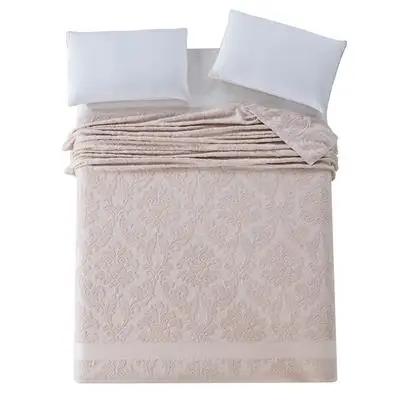 Jacquard Cotton Towel Thread Blanket For Adults Kids Soft Breathable Bedspread Bedclothes Summer Throw Blankets On Sofa/Bed