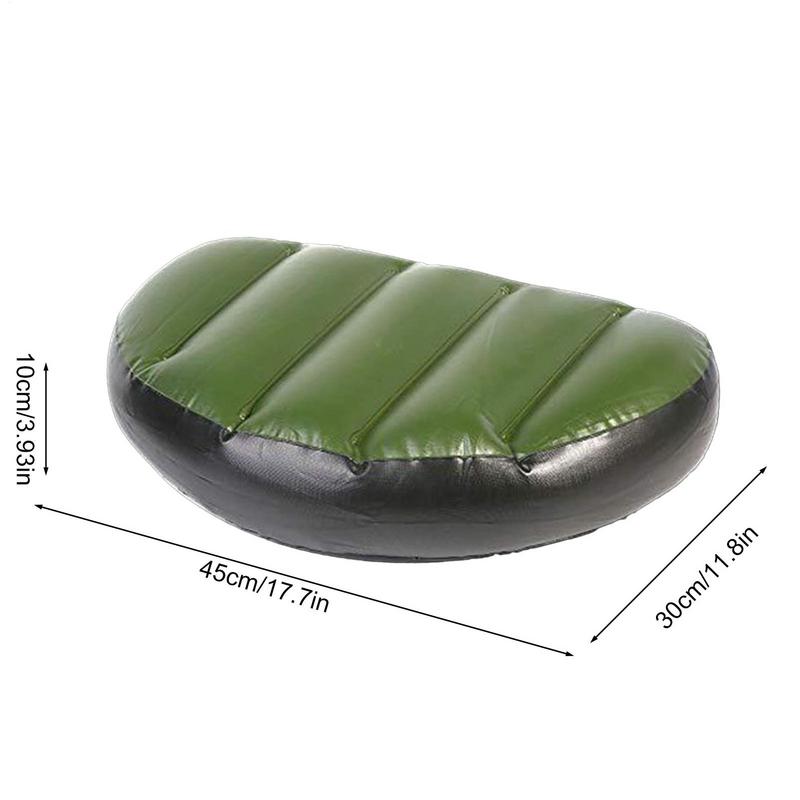 Sedile Gonfiabile in PVC Cuscino d'Aria Tappetino Impermeabile Cuscino per Barca da Pesca Gonfiabile Sedile Gonfiabile Portatile da Esterno