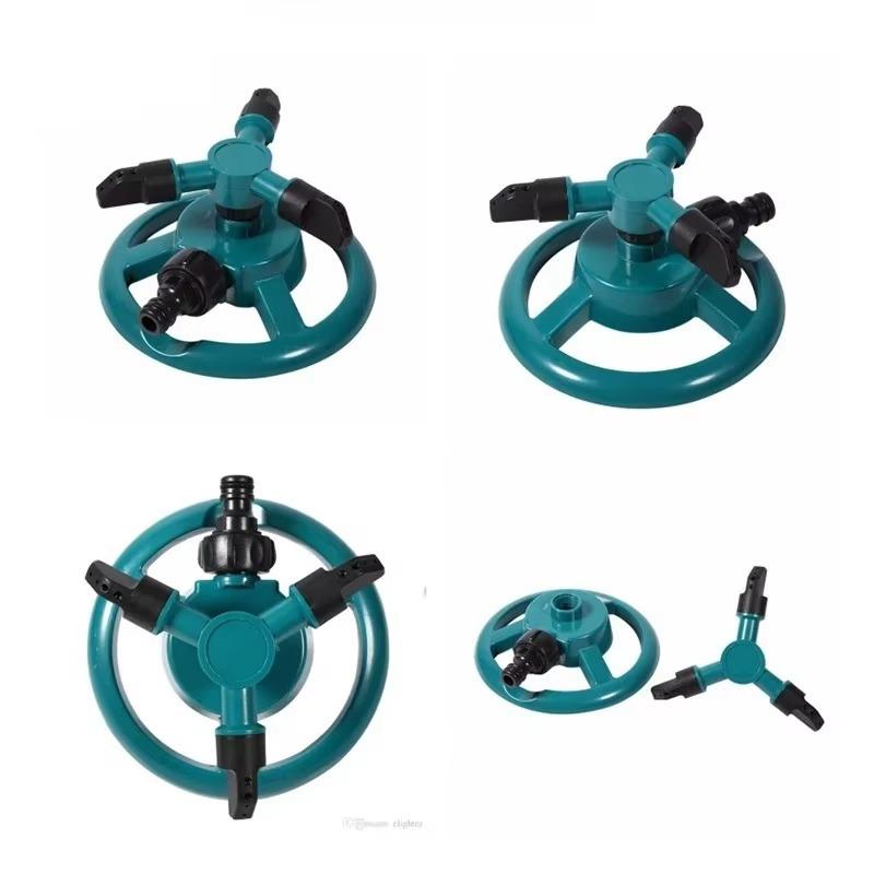 Fully automatic professional garden sprayer irrigation sprinkler lawn new portable 360 degree rotating watering system