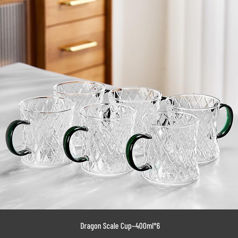 Shangqi Glass Cold Water Pitcher Set