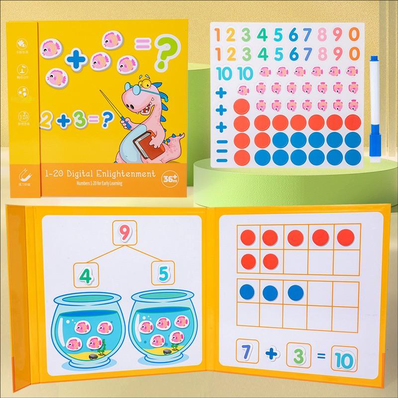 

Digital Magnetic Enlightenment Teaching Aids 1-20 Children S Early Education Educational Toys For Kids Adults Children s Birthday Gift Holiday Present