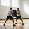 PVC Leather Basketball Training Pad Thick Impact Absorbing Collision Shield for
