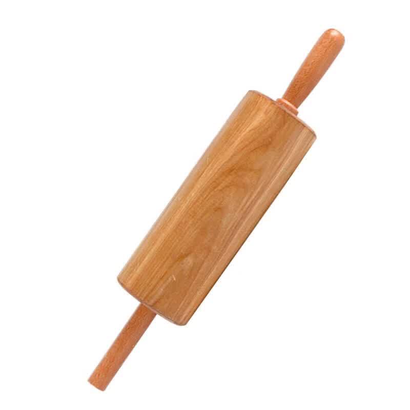 Solid Wood Rotating Axle Rolling Pin
