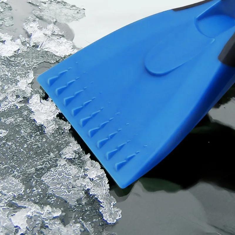 New Car Ice Scrapers Silicone Snow Shovel Soft Handle Ice Scraper Removal Winter Snow Cleaning Squeegee Tools Auto Accessories