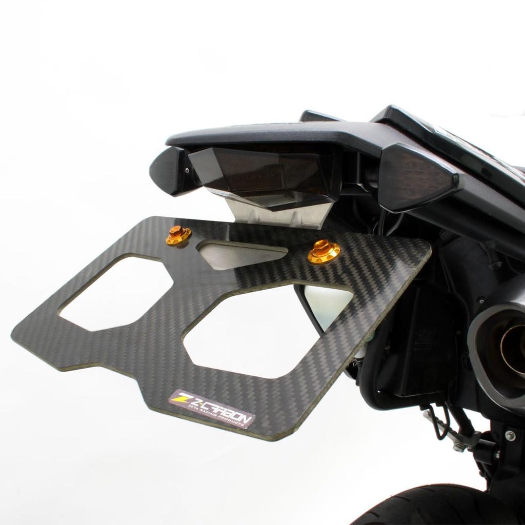 DRC Motread Edge Holder Kit for X for Fenderless Installation with License Plate Light and 8mm Turn Signal Includes Smoked Dirt Freak F5833