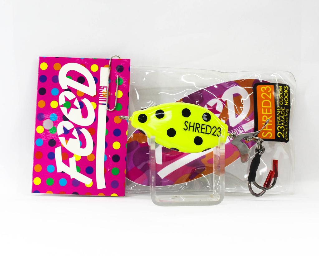 Feed Shred 23 Handgemachter Buzz Frog Schwimmköder 23 Gramm 239 (9239)