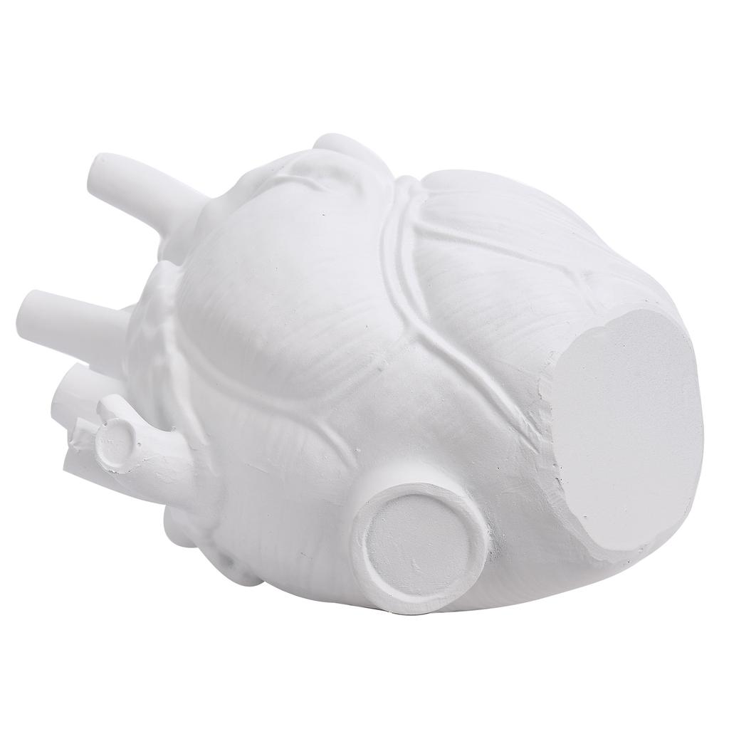 Heart Shape Vase Resin Flower Arrangement Vase Ornament Home Decoration