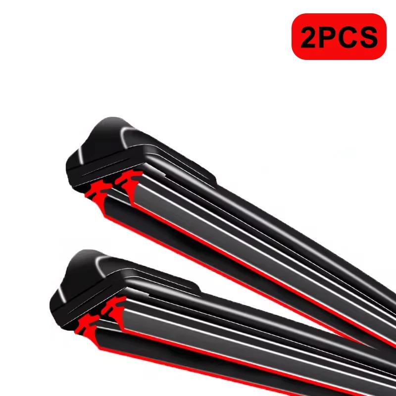 24 +19  Double Rubber Front Wiper Blades, Durable Windscreen Windshield Replacement Parts For HAVAL H6 III 2021-2023 2022 LHD