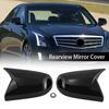 1Pair For Cadilla 13-19 ATS Sedan & 2020-25 CT4 M Style Mirror Cover Cap Black