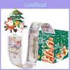 Festive Green Christmas Paper Money Box Holiday Illustration Party Gift Decora