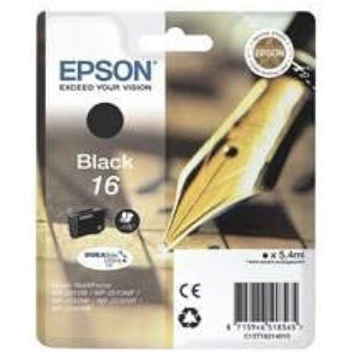 Cartouche d'encre - EPSON - T1621 - Noir - 175 pages - Compatible imprimantes Epson