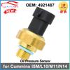 Oil Pressure Sensor 4921487 3080406 3083716 for Cumm ISM L10 M11 N14 Engines 3071575 3072491 3075273 3654108 904-7104 9047104