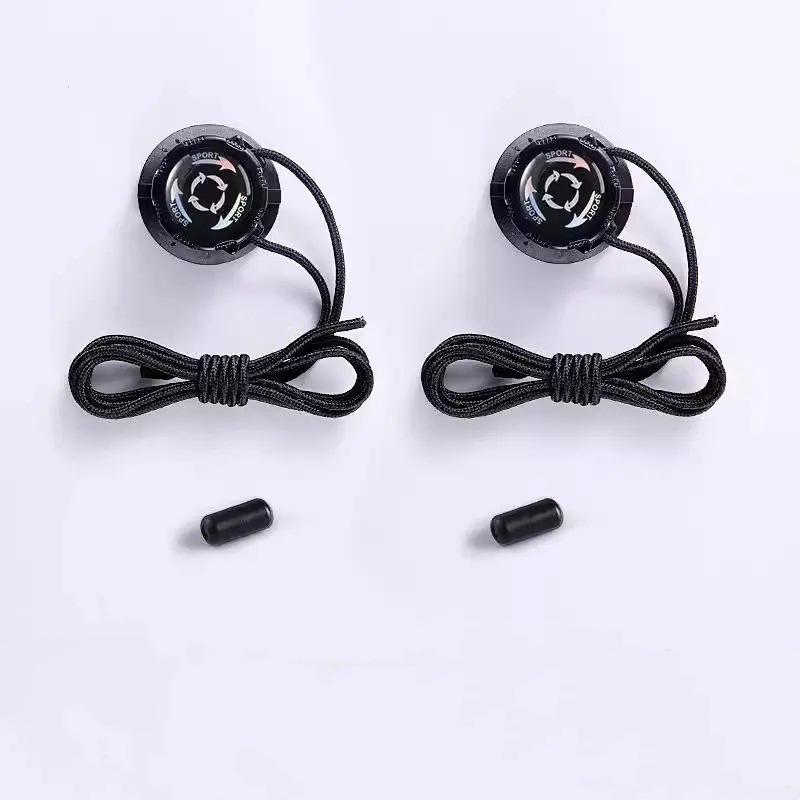 Automatic Tieless Shoelaces Simple Install Swivel Buckle Thick Anti-slip Rope for Men Women Kids Sports Shoes Casual Sneakers