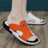 2024 Summer Men Shoes Sandals Comfortable Slip-on Casual Sandal Fashion Shoes Men Slippers Personality Double color blocking